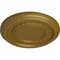 Ekena Millwork Federal Roped Small Ceiling Medallion (Fits Canopies up to 6"), 12 5/8"OD x 1 1/8"P, Gold CM12FEGLS - alternate 5